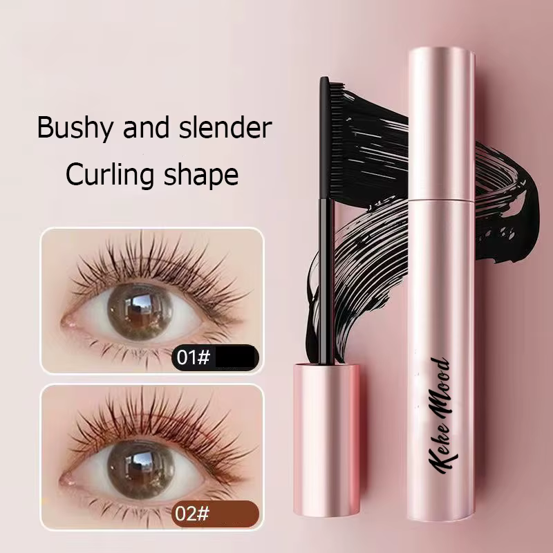 Allumez les cils Mascara noir Volume supplémentaire Ultra-fin imperméable Curling