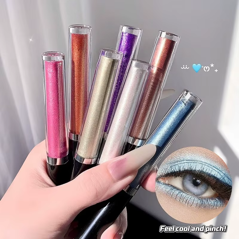 Fard à paupières liquide nacré 6 couleurs