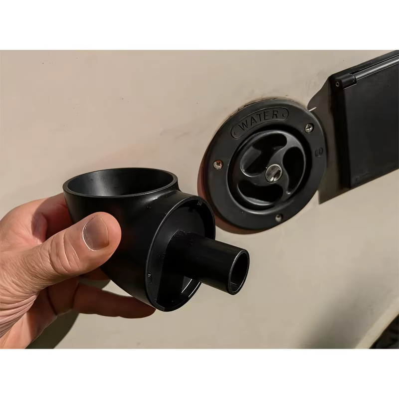 Entonnoir de remplissage d'eau pour camping-car, bouchon de remplissage d'eau standard, camping en plein air, camping-car, accessoires pratiques de remplissage de réservoir d'eau