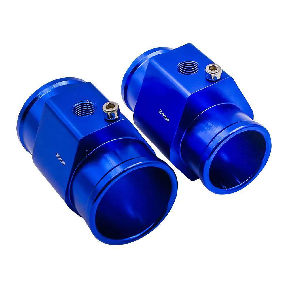 Jauge de température de l'eau, capteur de température de l'eau du radiateur, 40mm 38mm 36mm 34mm 32mm 30mm 28mm, adaptateur de tuyau