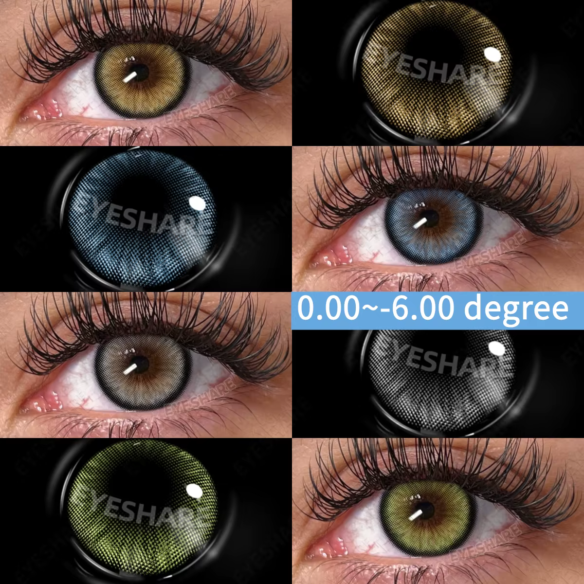 EYESHARE 1 paire de lentilles de myopie