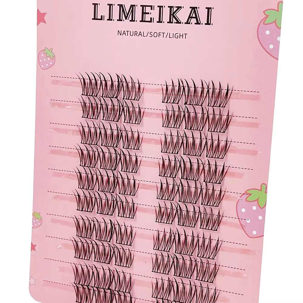 60 bouquets de faux cils - Aspect naturel