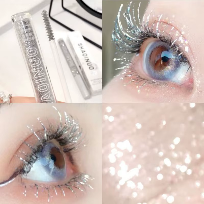 Mascara diamant scintillant