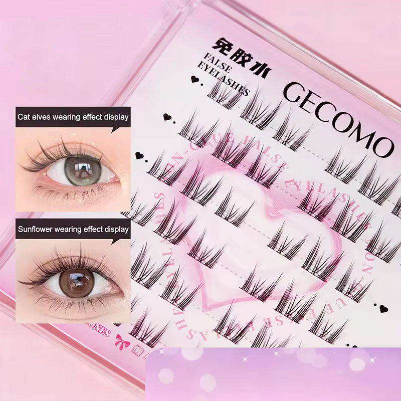 Faux-cils auto-adhésifs sans colle
