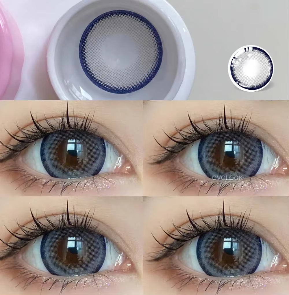 2PCS/paire grandes lentilles série perle