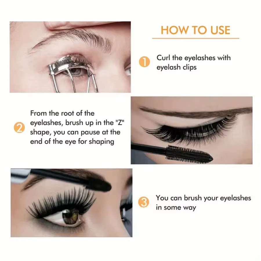 Mascara 3D imperméable