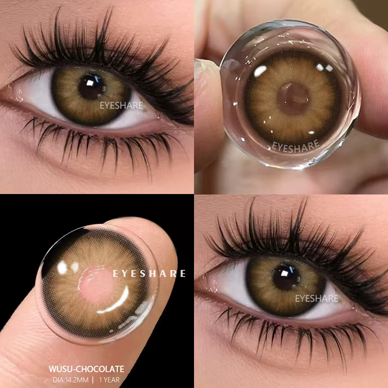 EYESHARE 1 paire de lentilles de Contact colorées pour les yeux