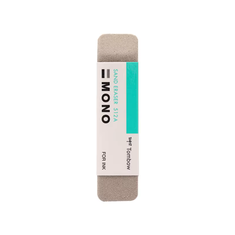 TOMBOW – effaceur de sable et de caoutchouc MONO/512A, pour encre et crayon, fournitures de papeterie artistique et de bureau