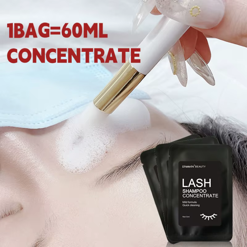 Mousse nettoyante pour cils