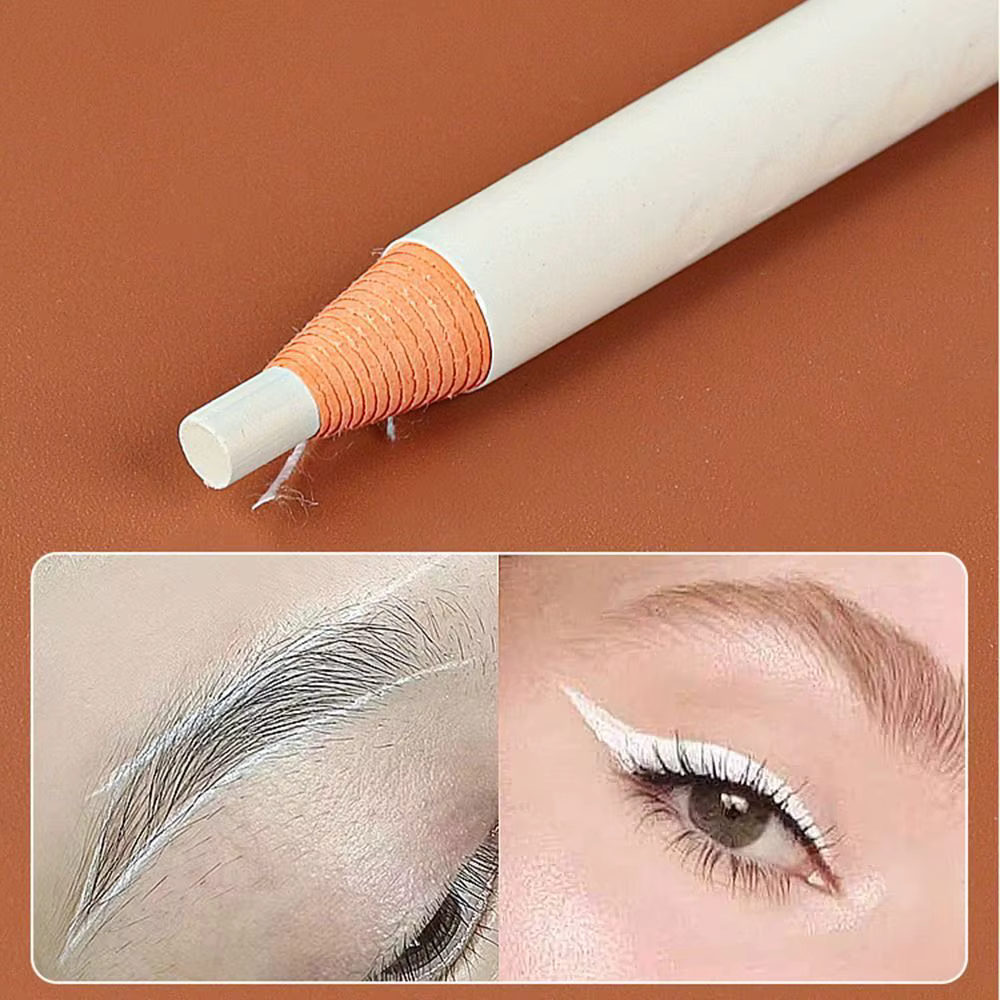 Crayon de microblading imperméable à l'eau, outil de maquillage pour les yeux