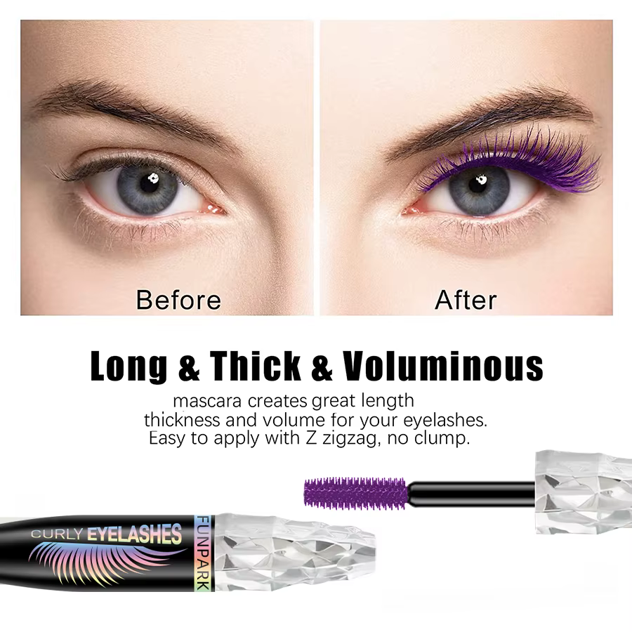 Mascara 5D avec gros yeux