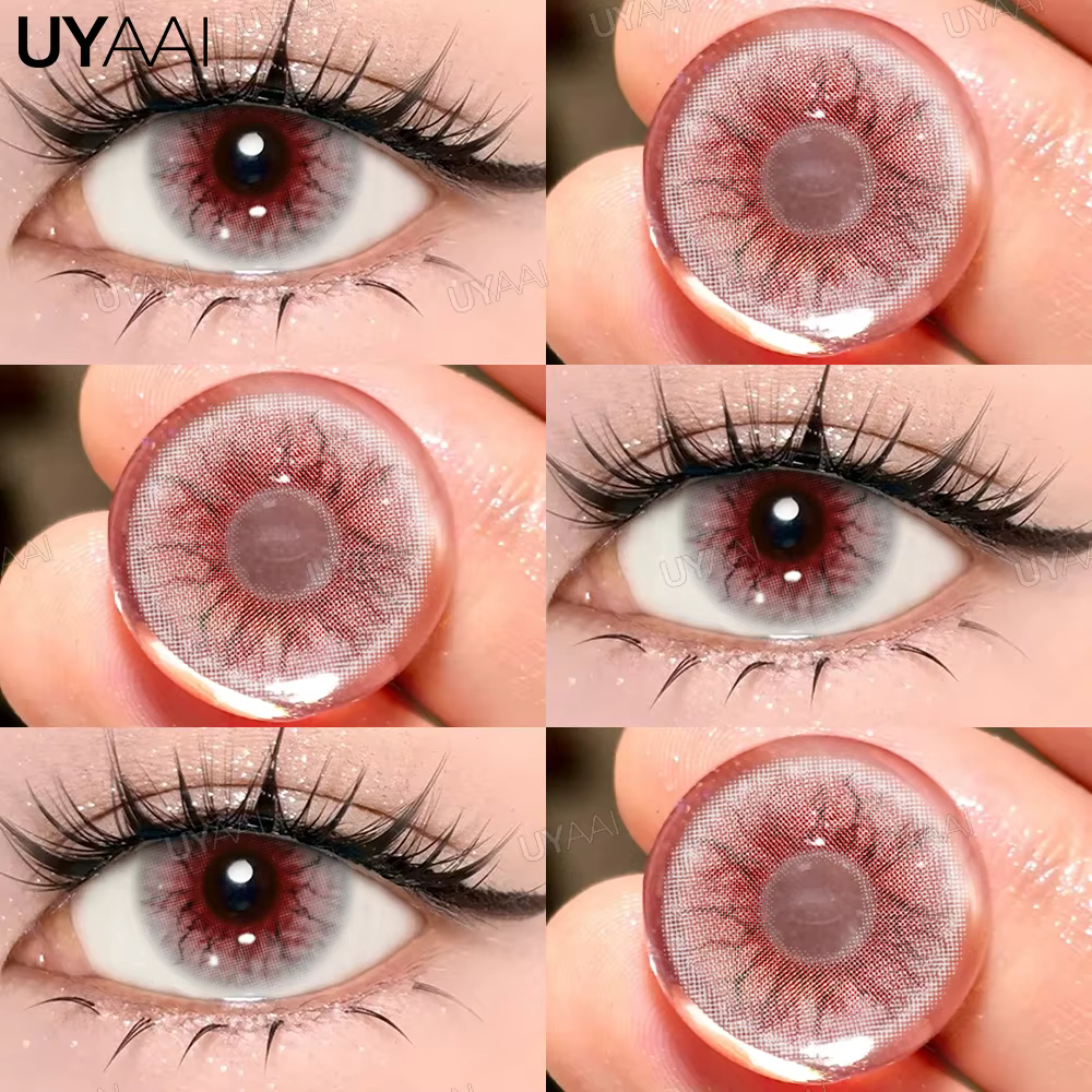 UYAAI lentilles de contact couleur Vampire pour Halloween Cosplay