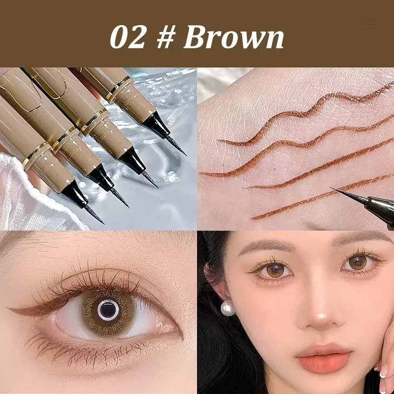 Stylo eyeliner noir ultra fin pour les yeux