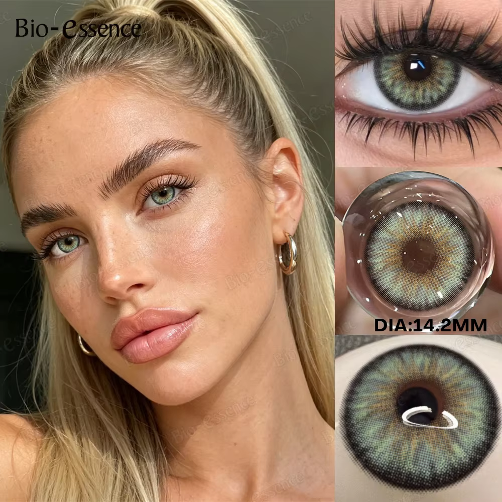 Bio-essence Lentilles de Contact Colorées PATTAYA Blue