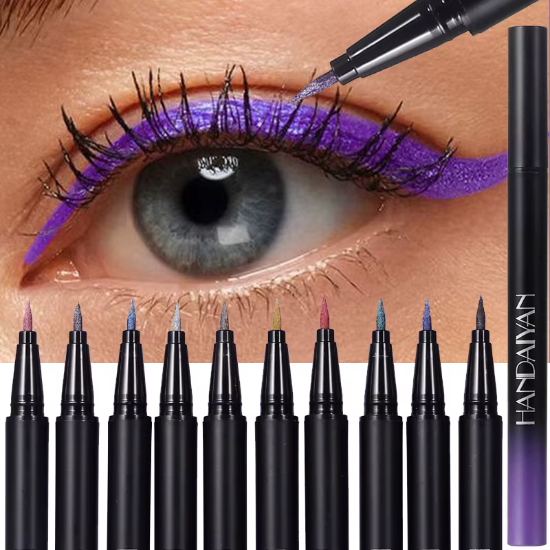 Crayon Eyeliner liquide à paillettes