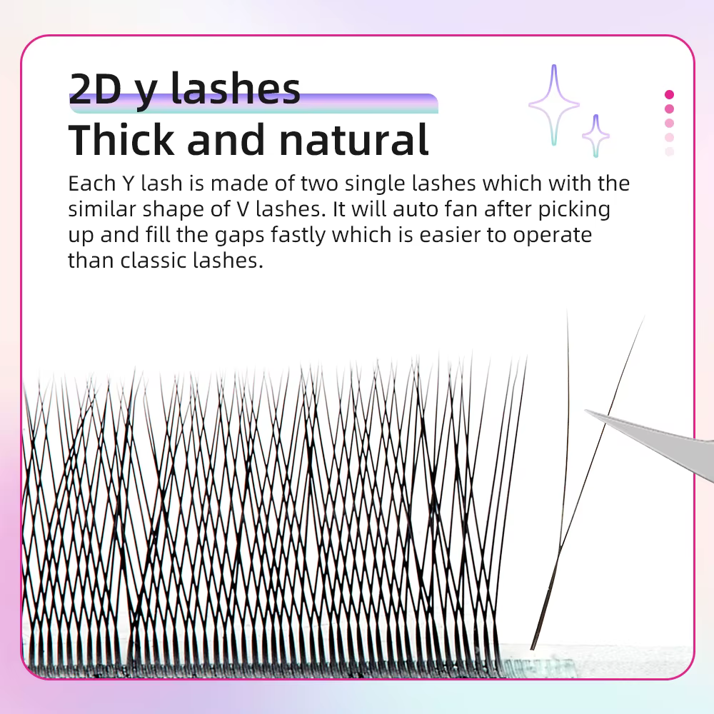 Yelix-Extensions de Cils Ultra-Minces en Y