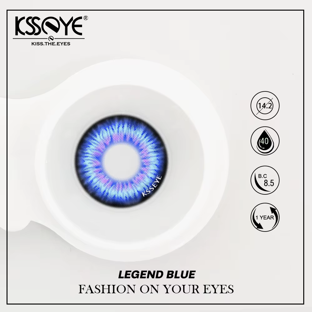 Lentilles de Contact Colorées Legend Blue