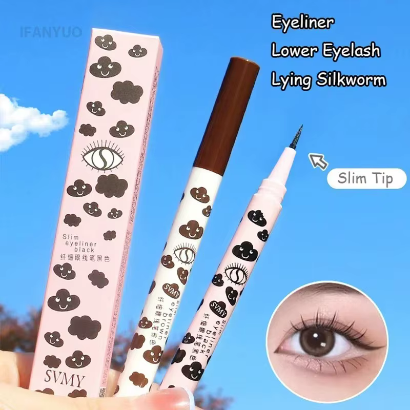 Stylo Eyeliner Liquide Effet Ver à Soie 0