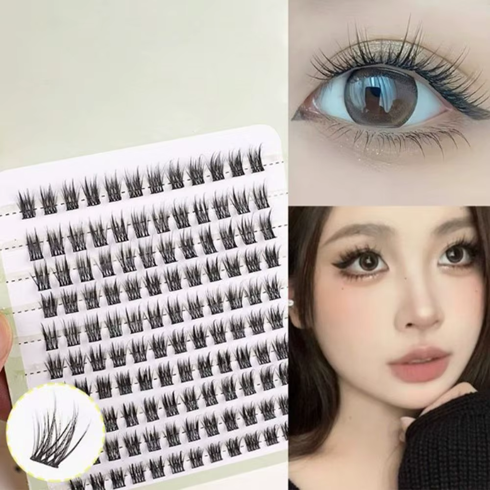 Faux cils naturels noirs