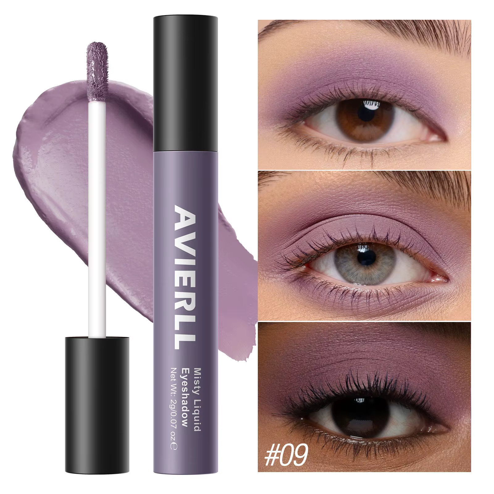 Fard à paupières liquide mat nude 10 couleurs