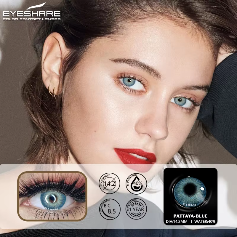 EYESHARE lentilles de couleur naturelle yeux 2 pièces