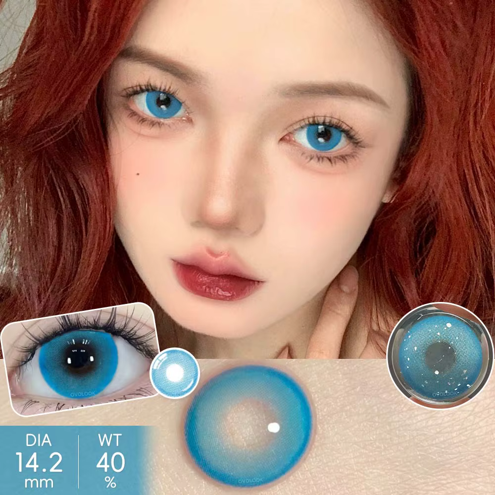 2pcs/paire nouvelles lentilles de Contact Cosplay pour les yeux maquillage élèves cosmétiques