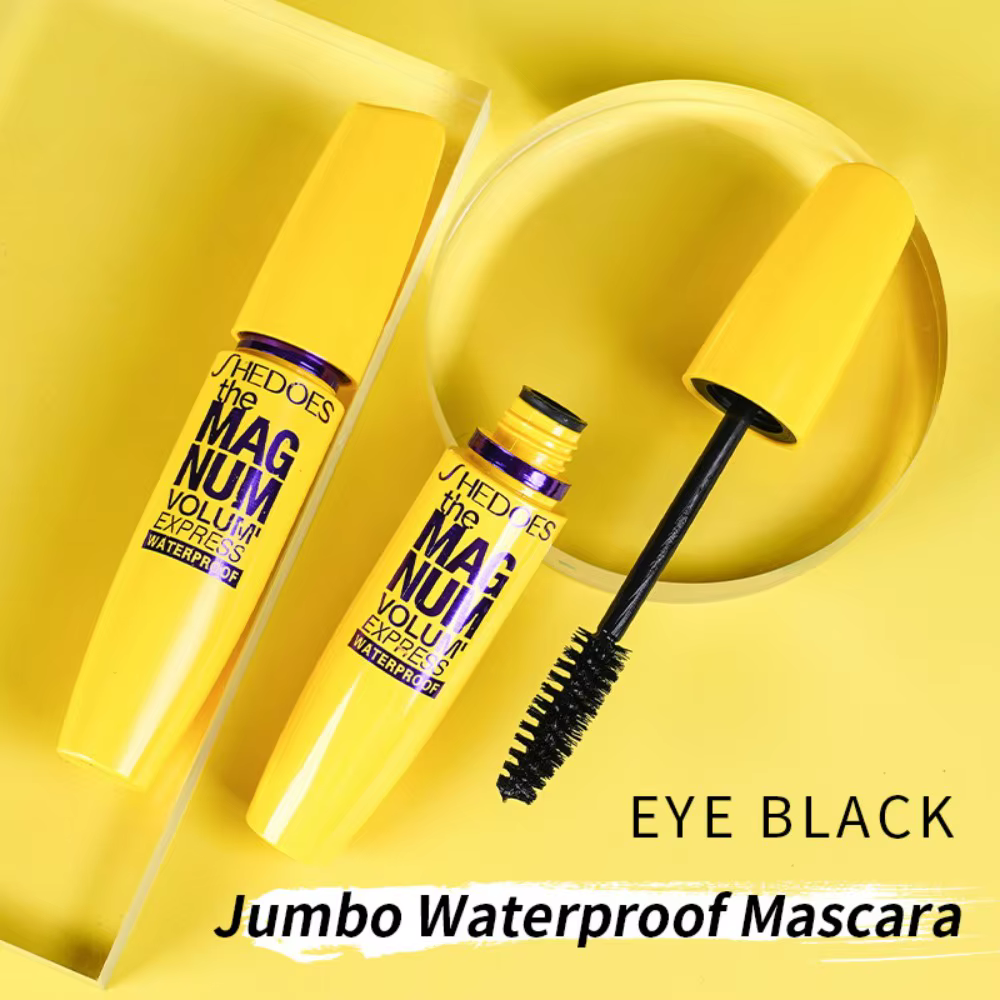 Mascara Imperméable Jaune Allongeant et Volumisant