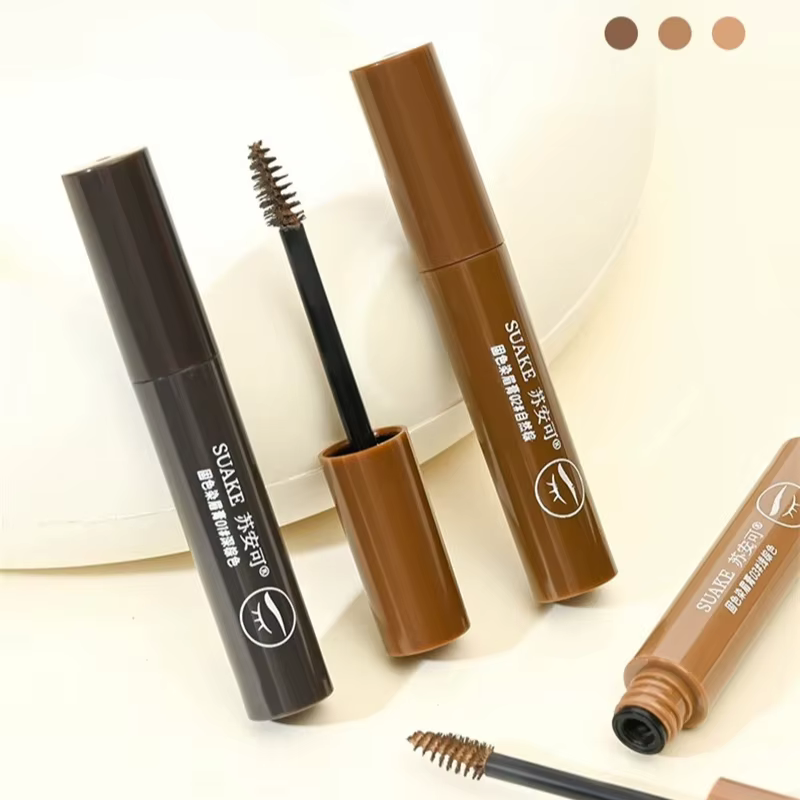Mascara crème pour sourcils imperméable longue tenue en 3 couleurs