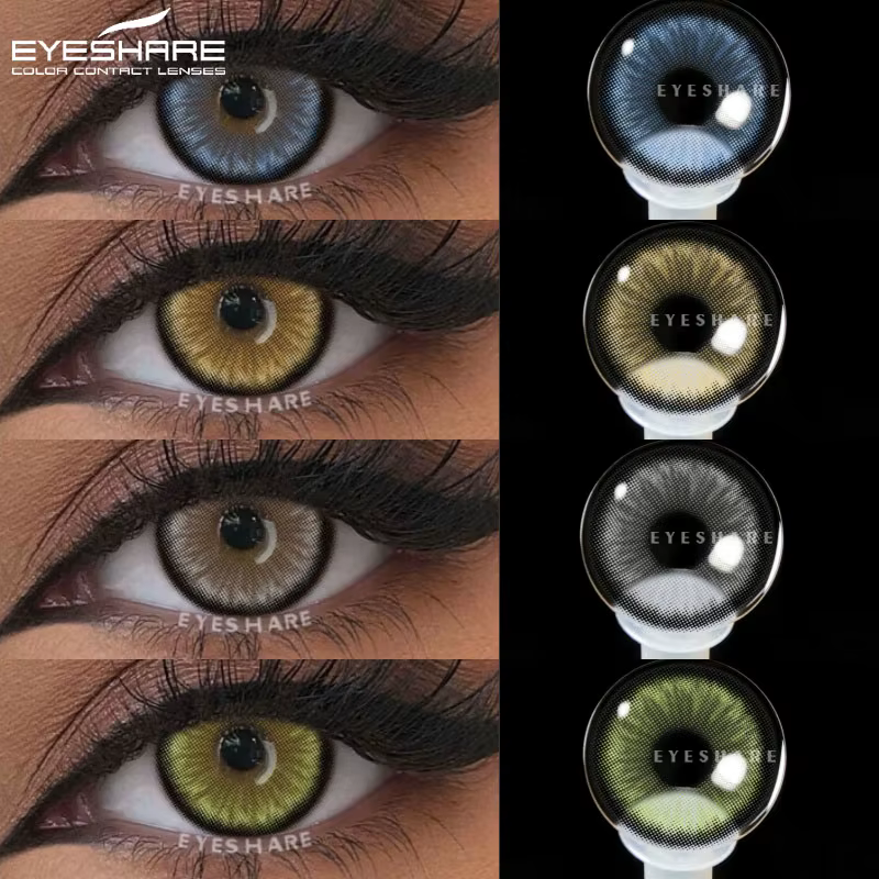 EYESHARE 1 paire de lentilles de Contact colorées pour les yeux