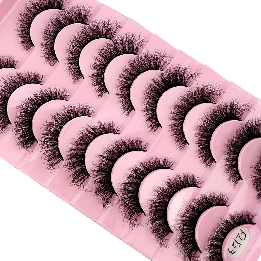 Faux-cils 3D en faux vison