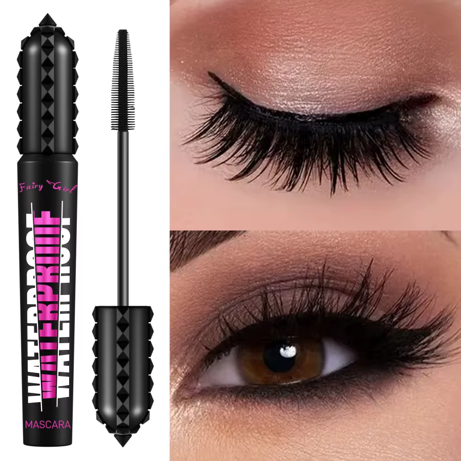 Mascara noir imperméable pour tous les produits de maquillage
