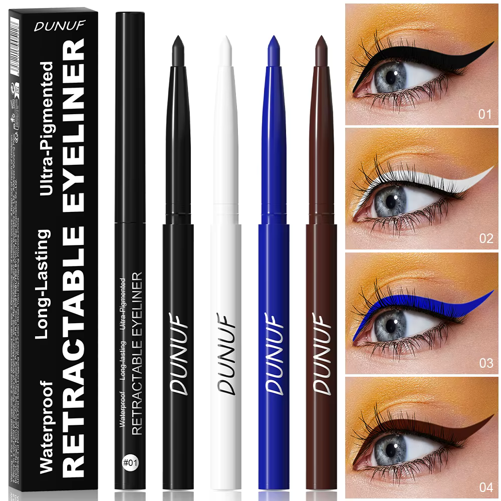 Crayon Eyeliner Gel bleu mat imperméable