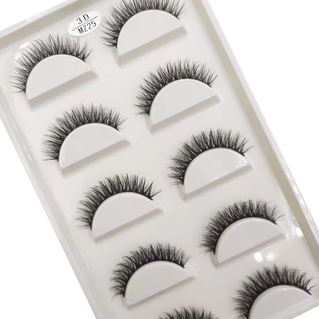 Nouveau 28 Style 5 paires naturel vison Faux Cils maquillage Extension