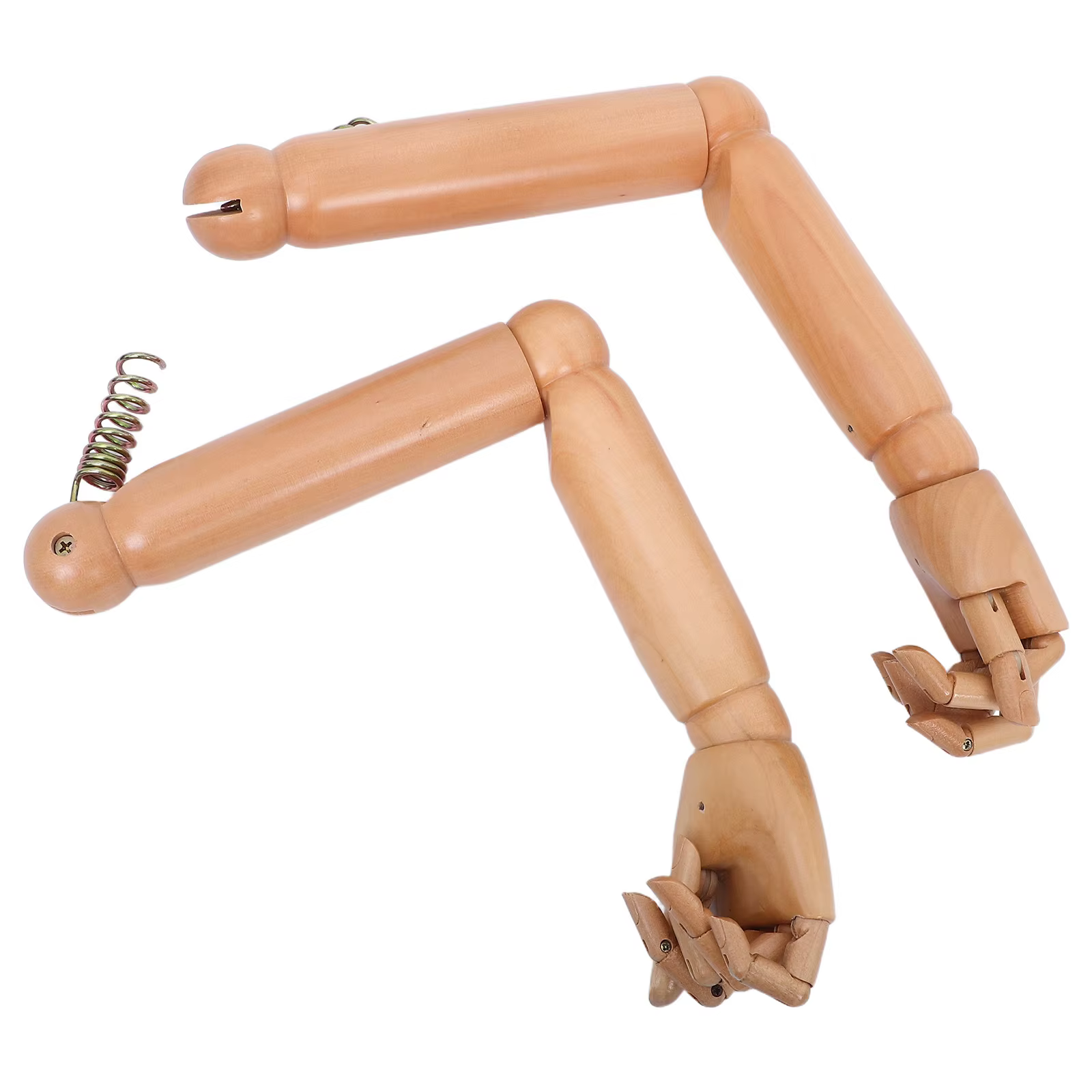 1 paire de bras de Mannequin en bois de remplacement, Joints flexibles, accessoire d'affichage à main pliable réaliste, bras de Mannequin