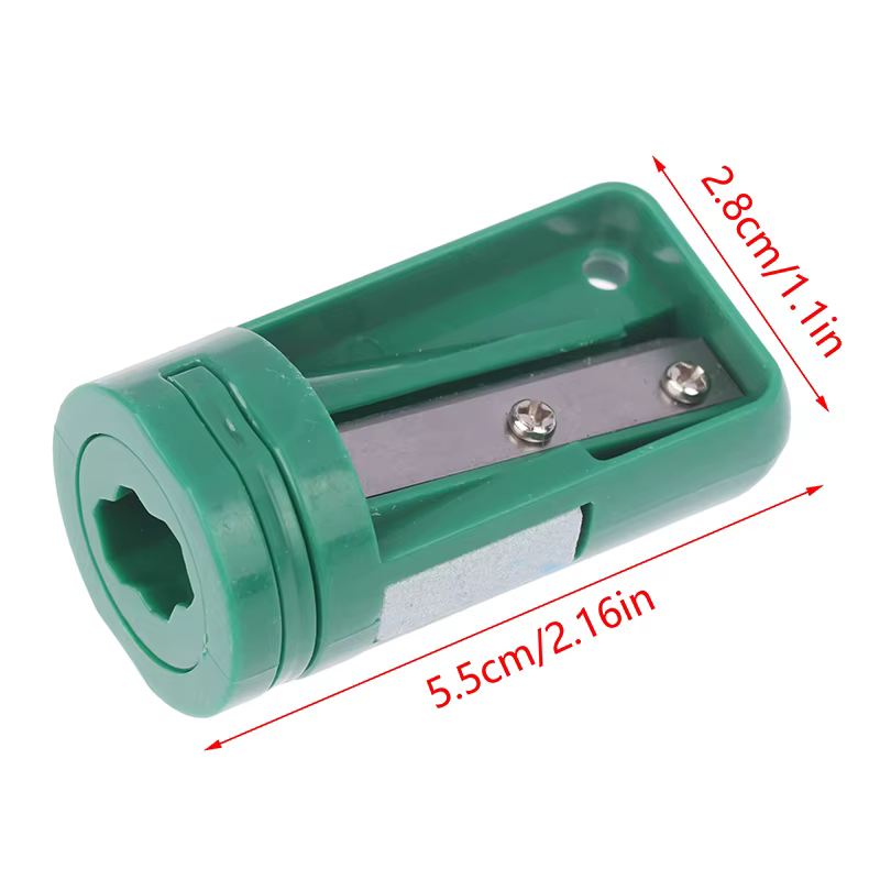 Affûteur de crayon de charpentier pour menuiserie, rasoir, affûtage étroit pour outils à main pour le travail du bois