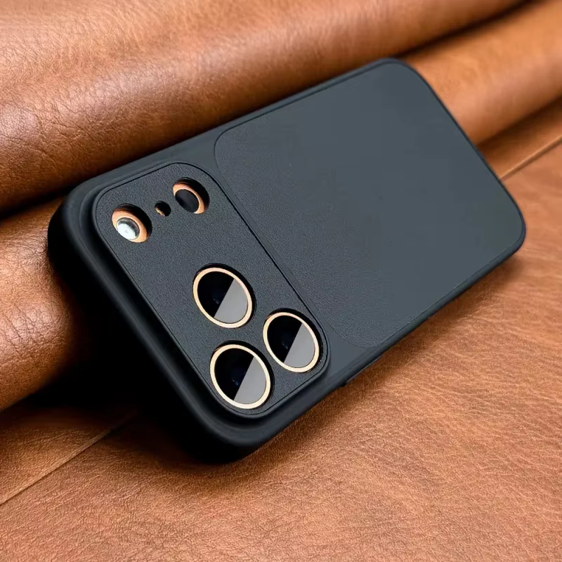 Nouvelle coque de téléphone rétro orange de luxe pour iPhone 17 Air 16 15 14 13 12 11 Pro Max, transformable en série 17