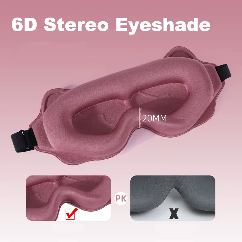 Masque oculaire 3D pour hommes et femmes