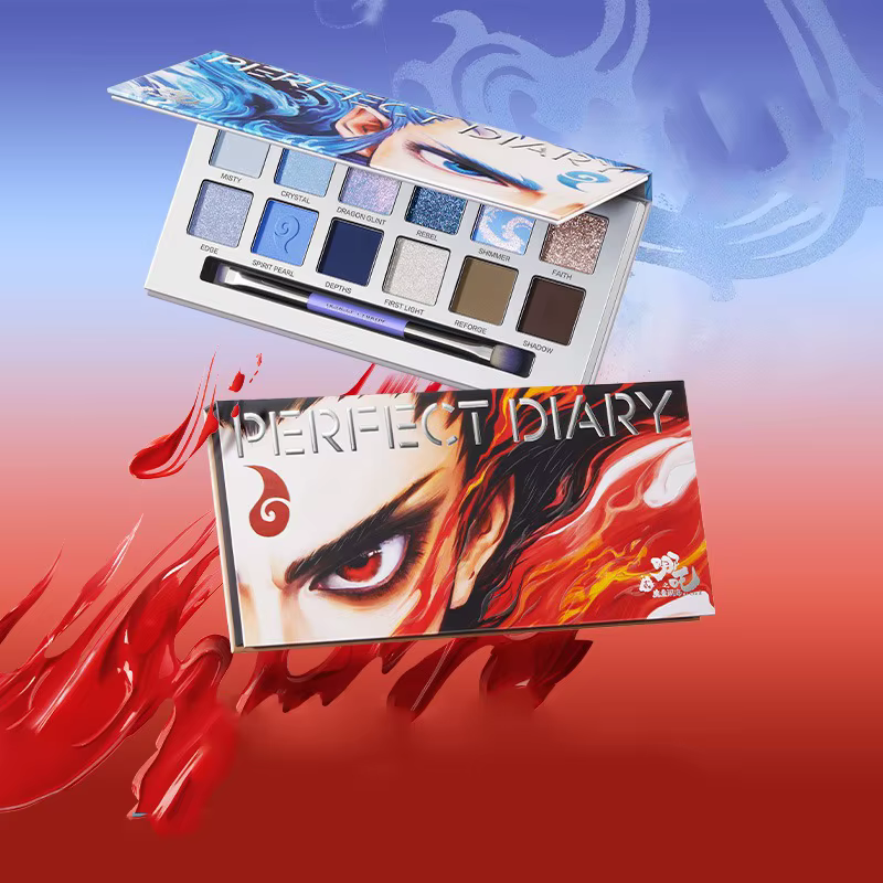 Perfectdiary maquillage 12 couleurs ombre à paupières plaque ensemble fard