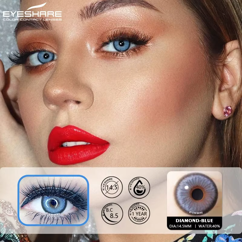EYESHARE lentilles de couleur naturelle yeux 2 pièces