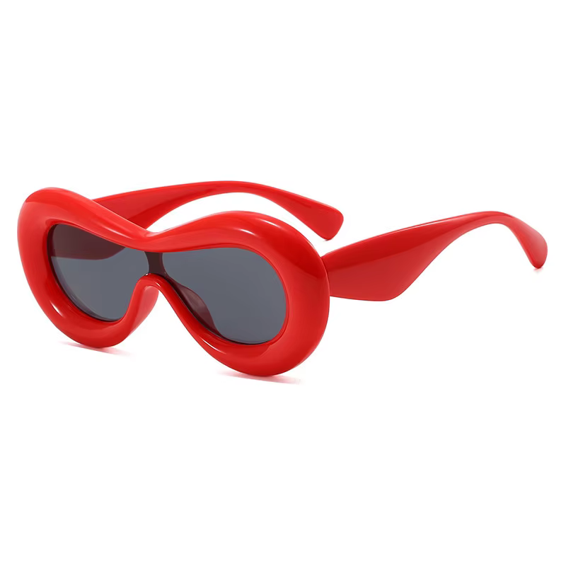 Lunettes de soleil ovales pour hommes et femmes, design de marque rétro, lunettes de document Candy, lunettes de soleil pour femmes, nouvelle mode, 2024