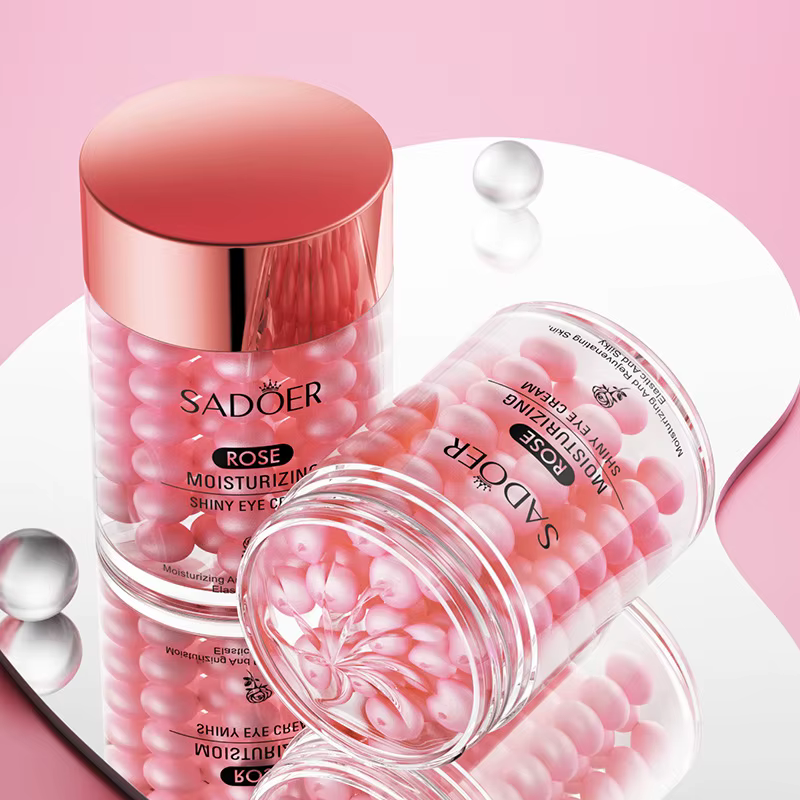 SADOER Rose crème pour les yeux Anti cernes élimination des poches pour les yeux raffermissant hydratant beauté yeux crèmes produits de soins de la peau