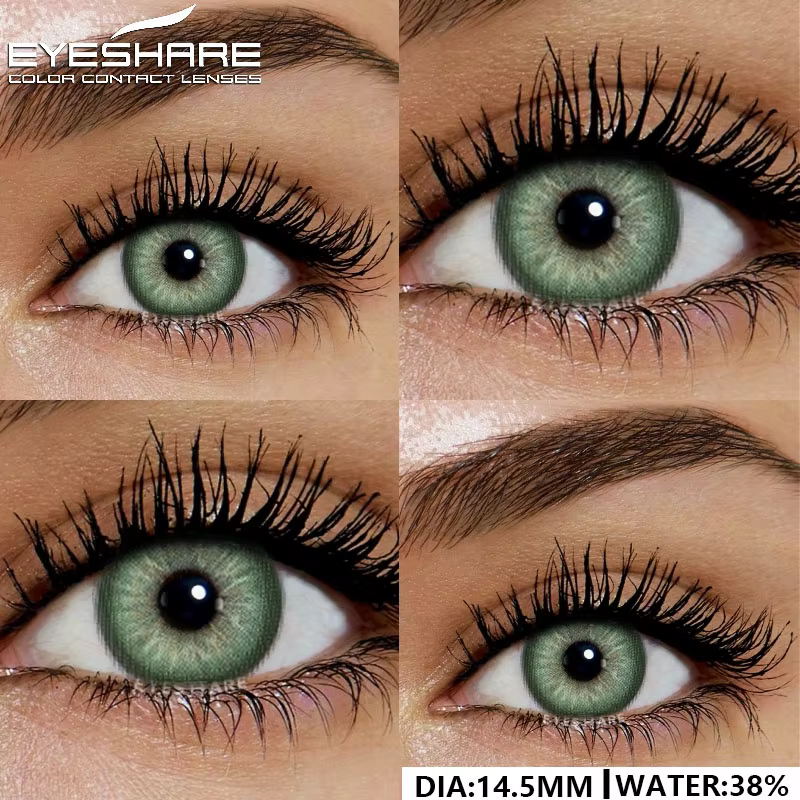 EYESHARE 1 paire de lentilles de Contact de couleur naturelle pour les yeux