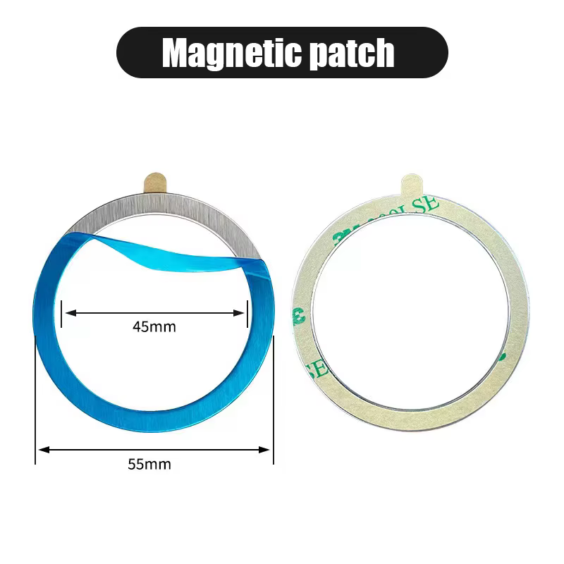 Pour Baseus support magnétique pour téléphone portable de voiture iPhone support de pâte facile ruban adhésif double face et patch magnétique