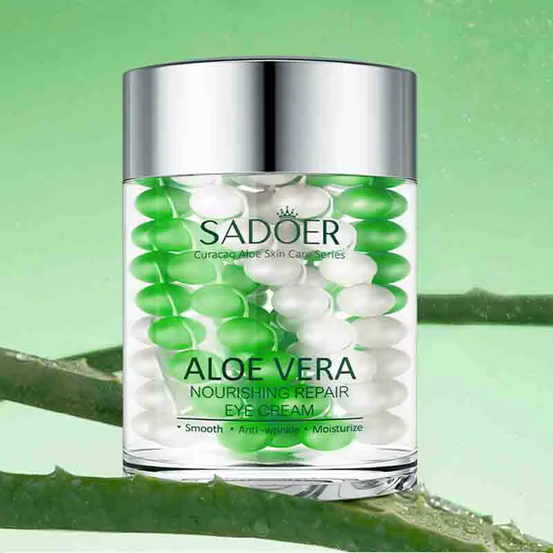 SADOER Aloe Vera crème pour les yeux Anti cernes sacs