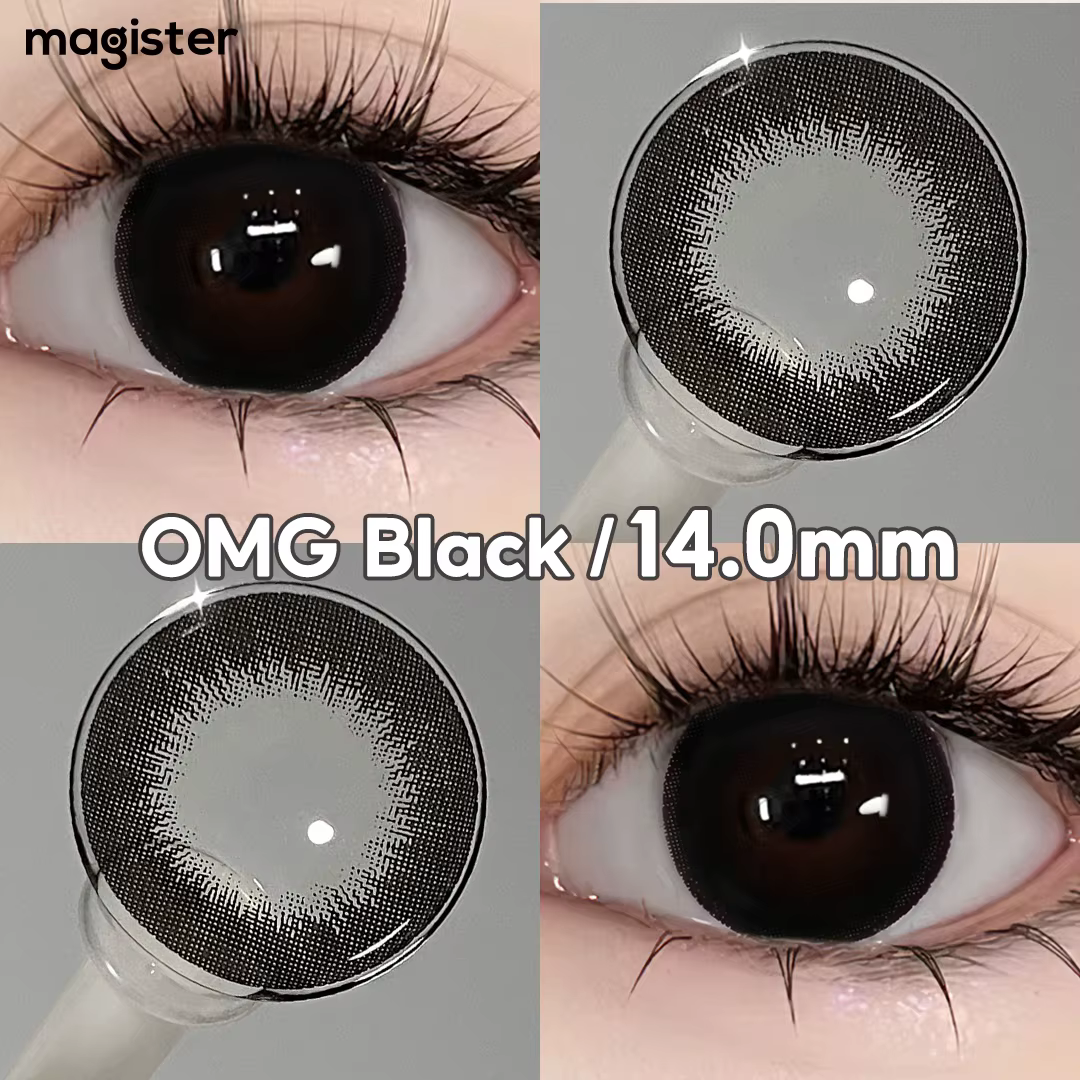 MAGISTER Lentilles de contact colorées pour grands yeux 14.0/14.5/16.0mm