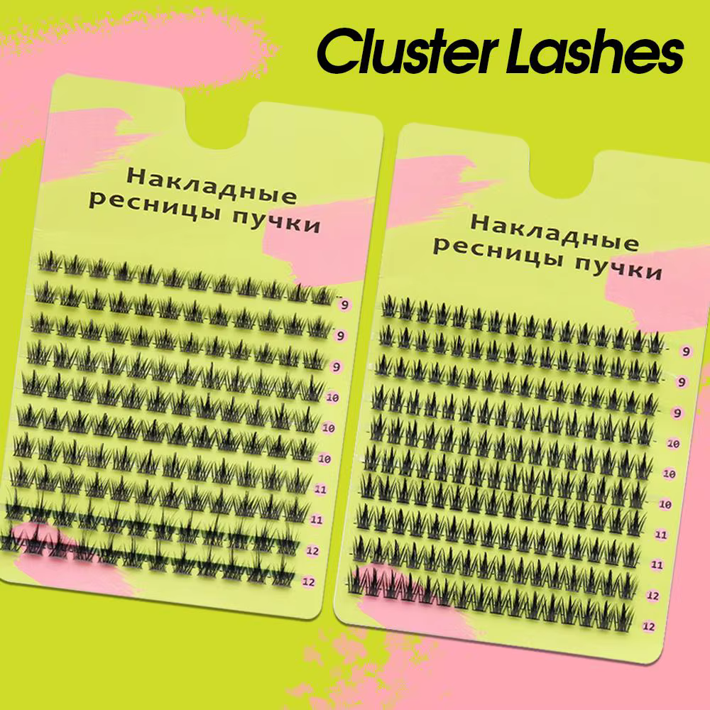 Faux-cils épais à 10 rangées