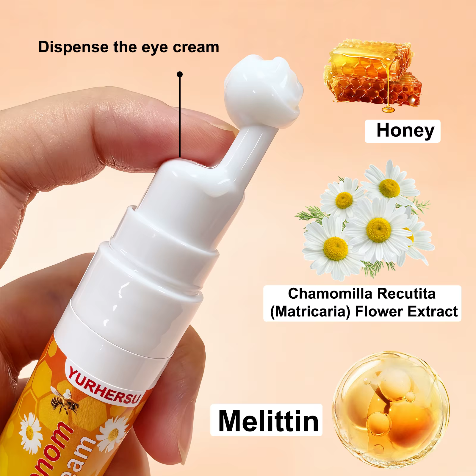 Bâton de crème pour les yeux au venin d'abeille