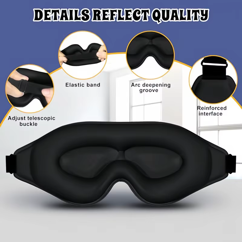 Masque pour les yeux 3D avancé pour dormir