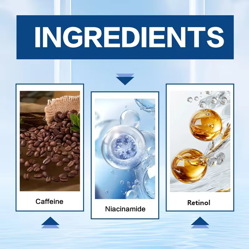 Sérum Intensif Regard - Caféine + Niacinamide - Action Anti-Fatigue Visuelle