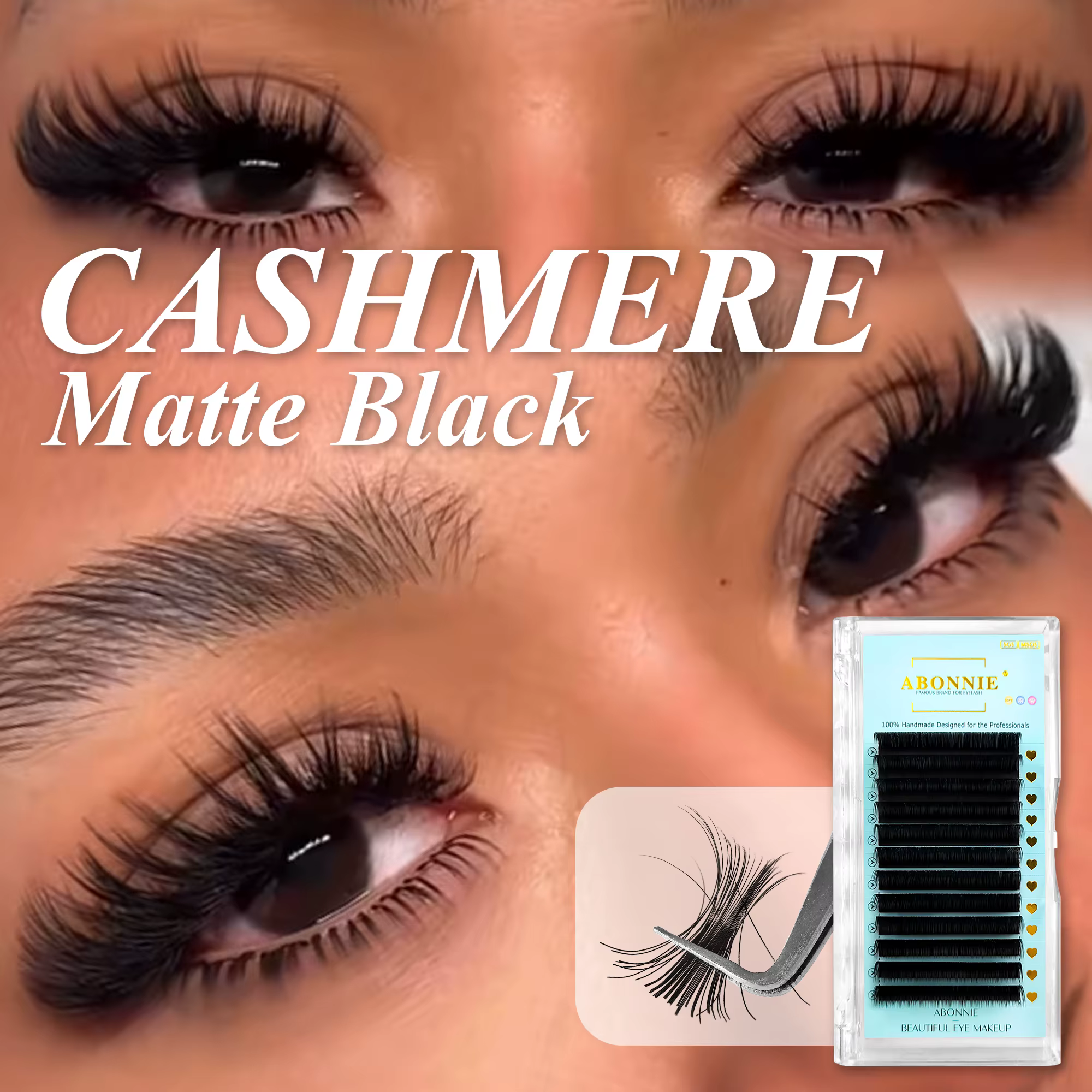 Abonnie Cils en cachemire Extensions
